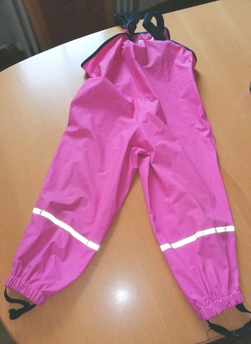 Matschhose rosa mit - in,